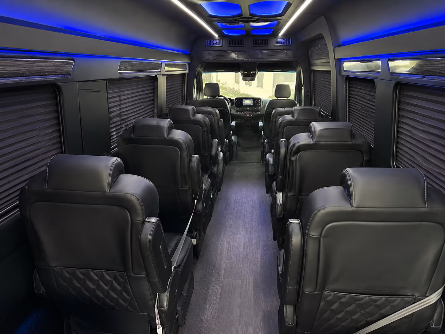 pueblo corporate event transportation onboard seating