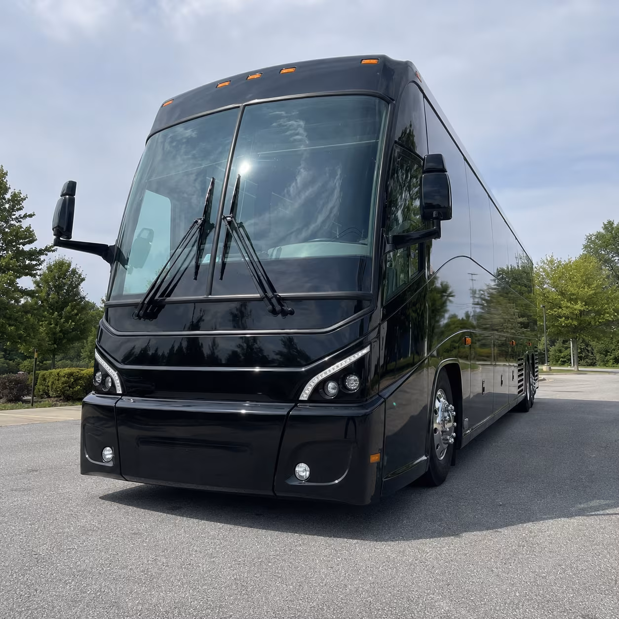 pueblo groups riding i 25 to denver and colorado springs have the right bus waiting